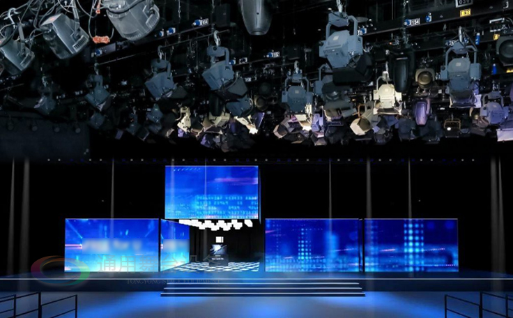 曲靖電視臺1號演播廳升級改造完成 通用舞臺設(shè)備助力打造現(xiàn)代化演播空間